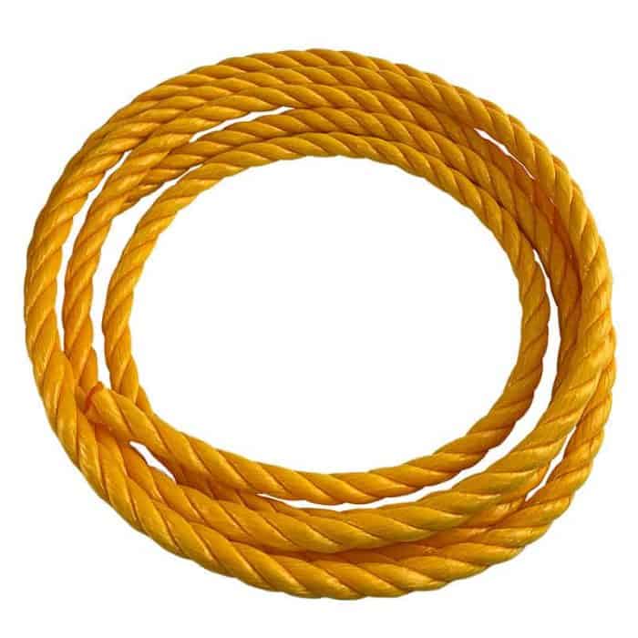 Yellow PolyPropylene Rope Coil