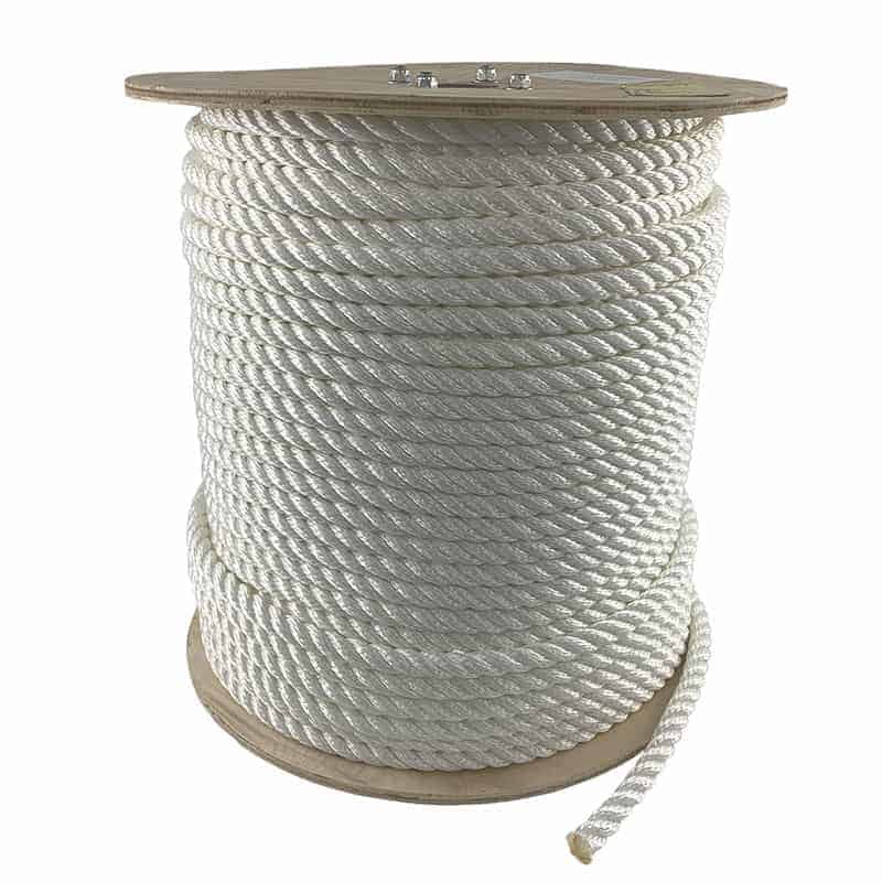 3/4 x 100' High Strength Polyester braided rope Multipurpose Poly Dacron  Rope