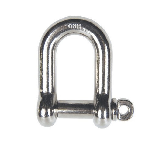 Set of 3 Stainless Steel D-Shackle Chain Shackle Rigging Fastener 