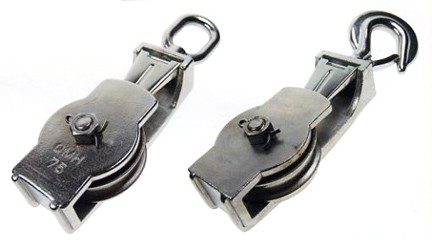 Snatch Block With Latch Side