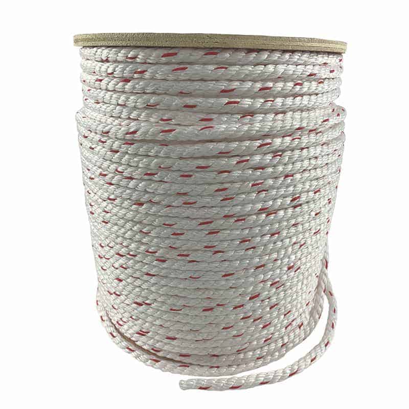 1/2 inch Poly Dacron Rope 3 Strand Twisted 1200' 