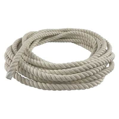 1/4 Bulk Cotton Rope 3 Strand Twisted 1200 ft. - Skydog Rigging