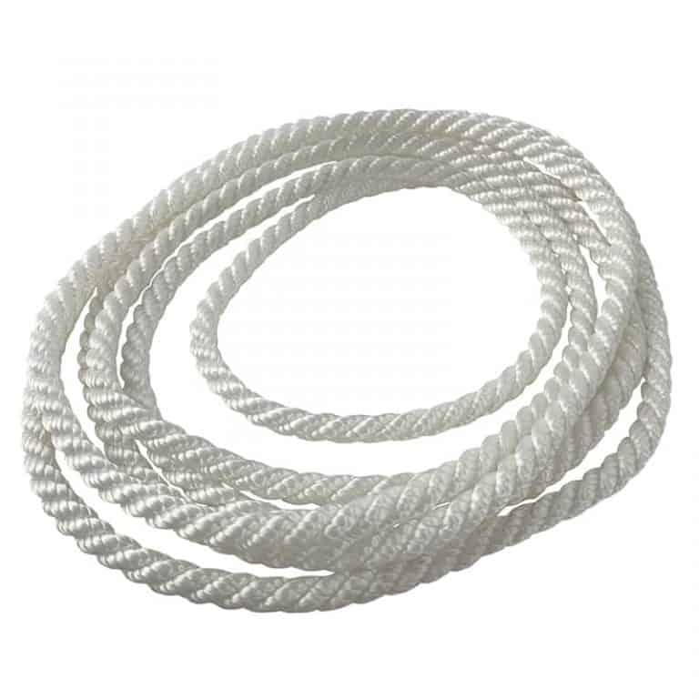 1/4 Twisted Polyester Rope White 1200 ft. Spool - Skydog Rigging