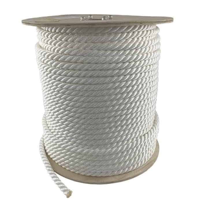 White Polyester Rope Spool