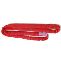 Red Round Endless Polyester Sling