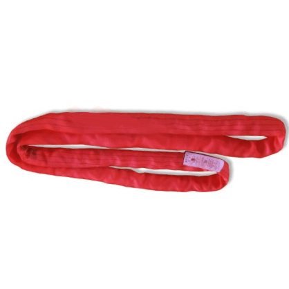Red Endless Polyester Round Sling
