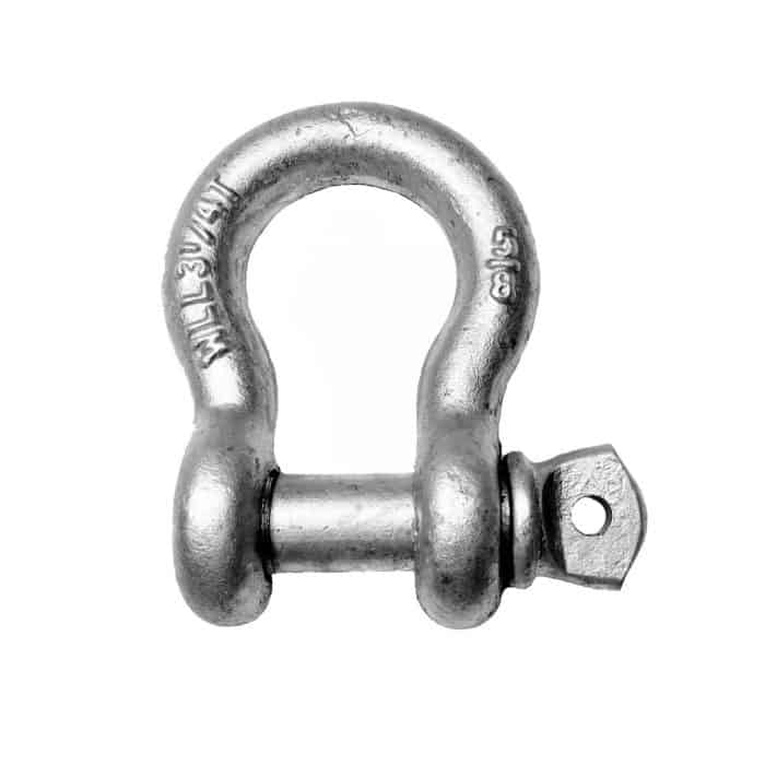 Galvanized Screw Pin Anchor Shackle