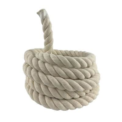 Twisted White Cotton Rope
