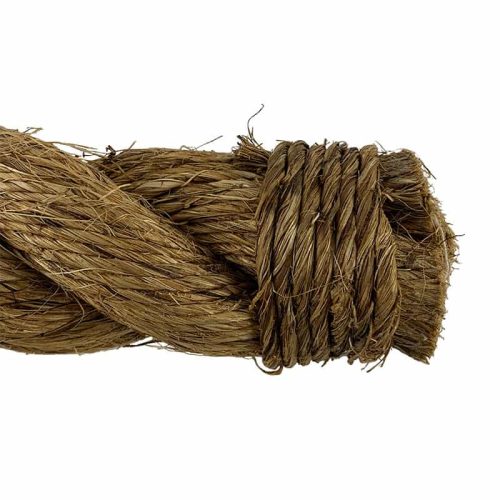 Whipped End of Manila Rope