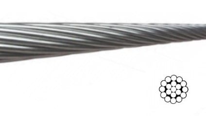 1x19 Stainless Steel Cable
