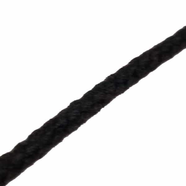 Black Cotton Tie Line
