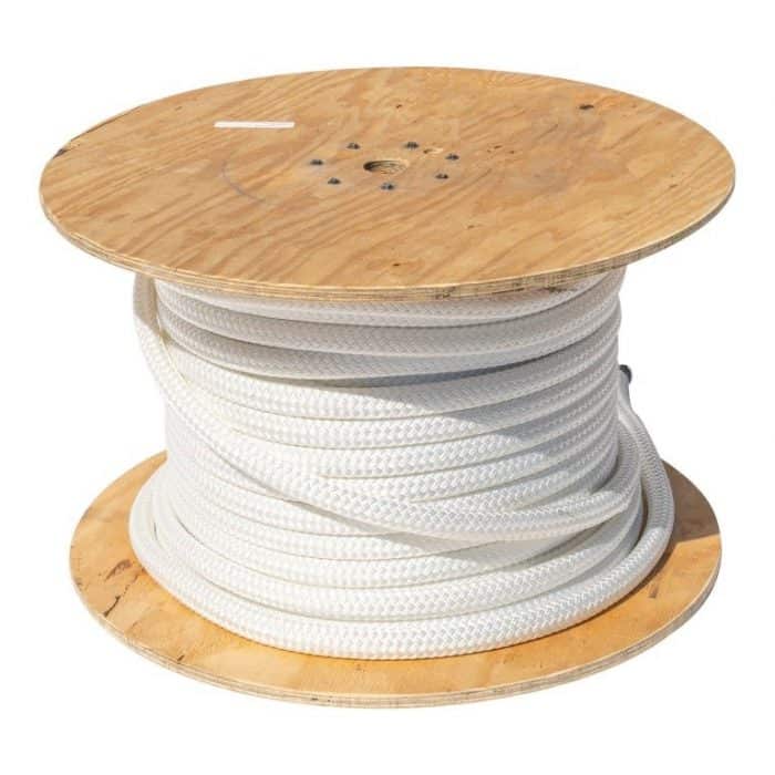 Double Braid White Polyester Rope