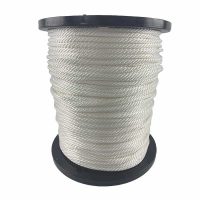 1/8 inch Solid Braid Nylon Rope 1000 ft. Spool