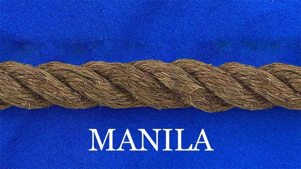Three Strand Twisted Manila Rope