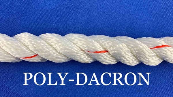 Three Strand Twisted Poly Combo Rope