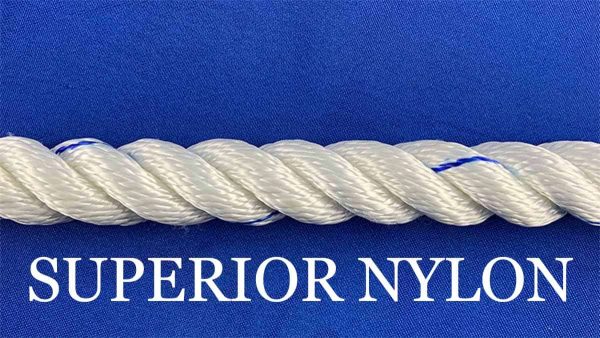 Three Strand Twisted Nylon Superior Rope