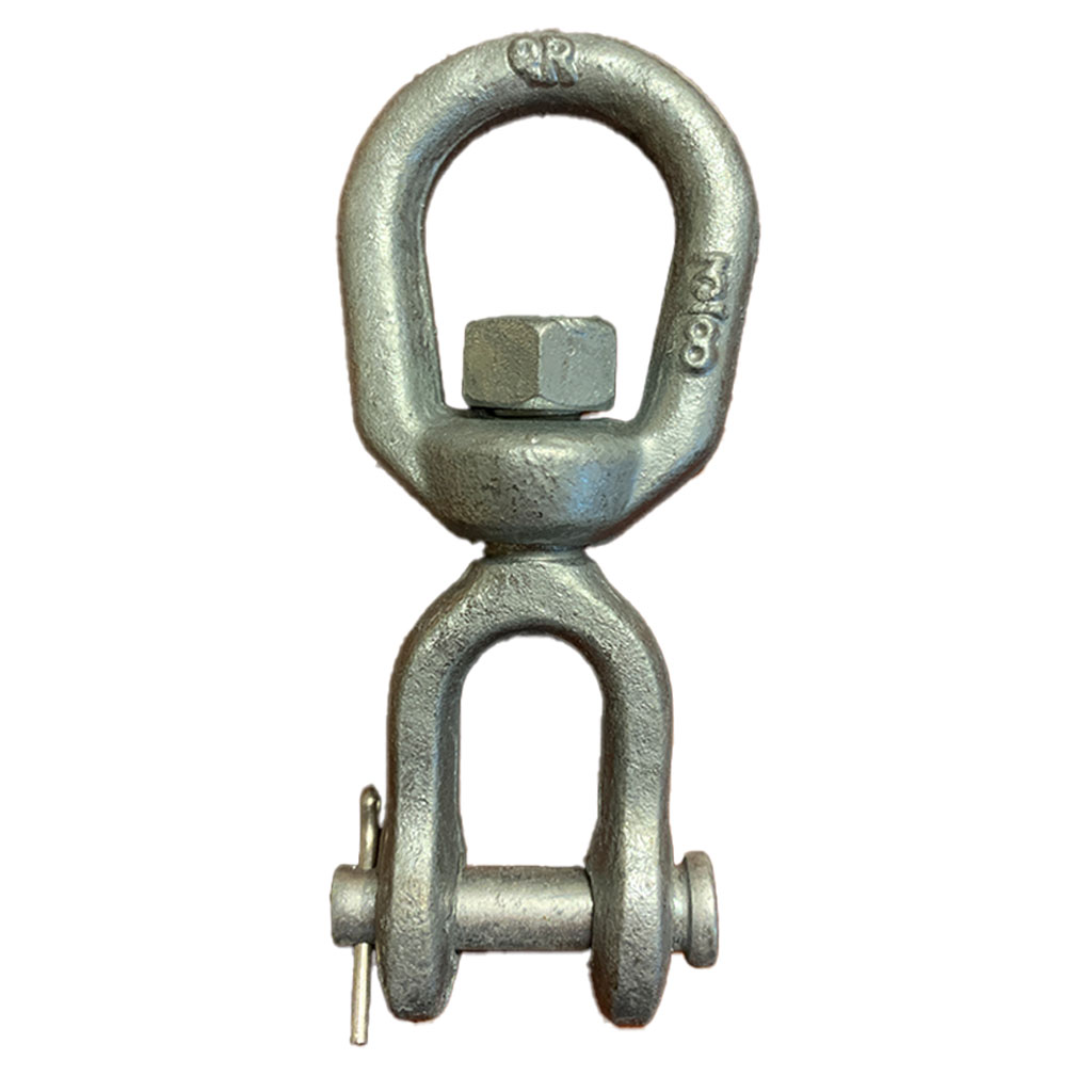 Drop-Forged Galvanized Swivels