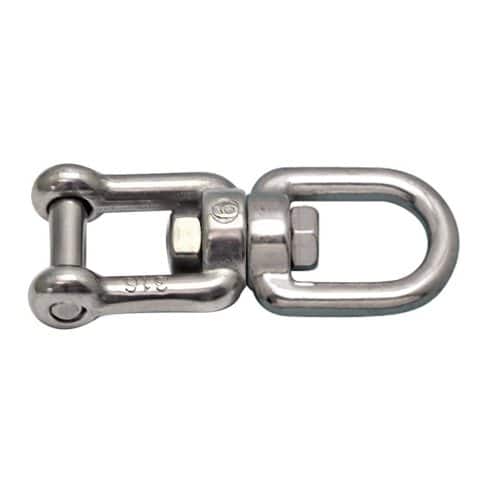 Jaw & eye Swivel with Flush Pin