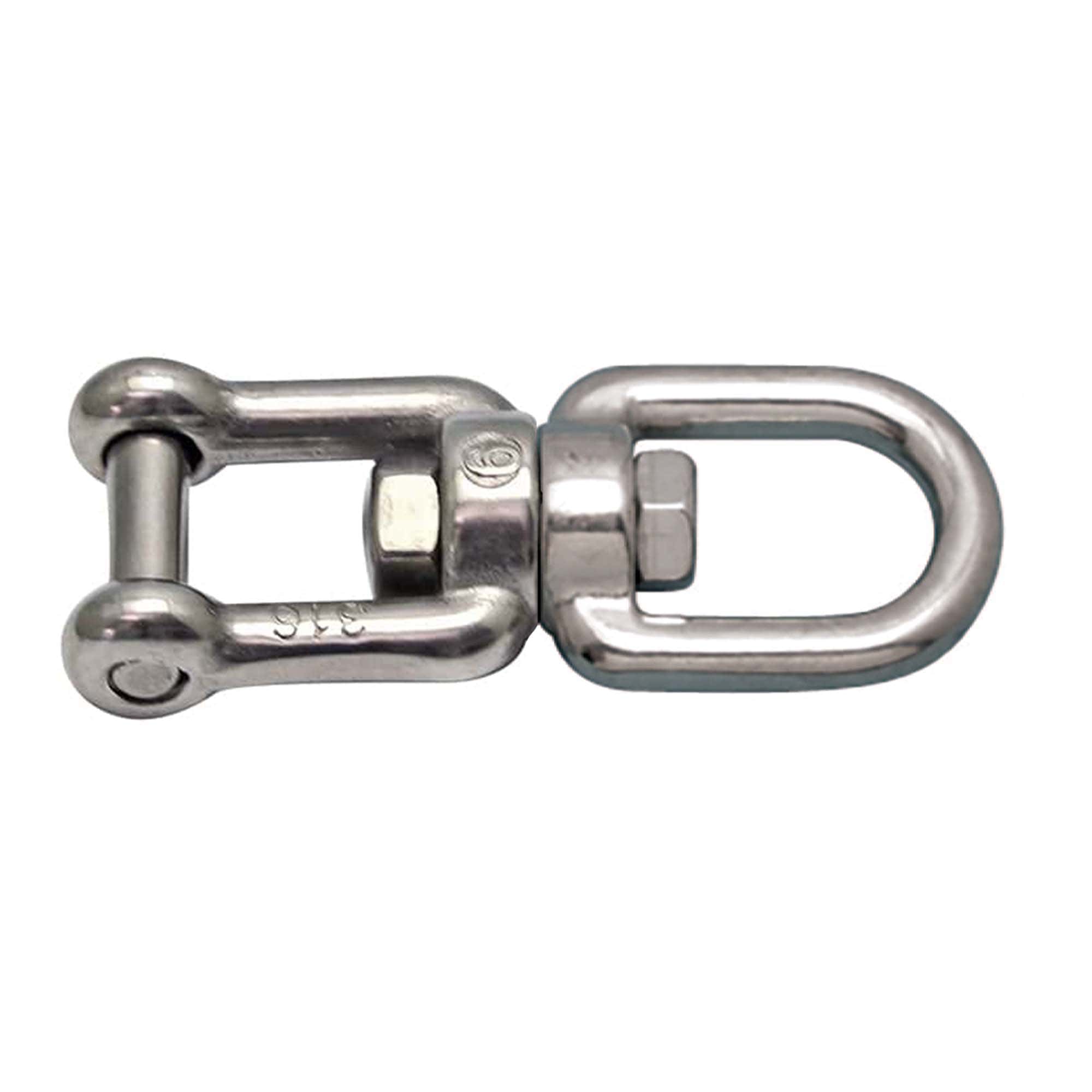 Jaw & Eye Swivel with Flush Pin